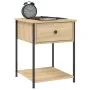 Nightstands 2 pcs engineered wood Sonoma oak 44x45x58 cm by vidaXL, Nightstands - Ref: Foro24-825846, Price: 71,40 €, Discoun...