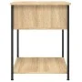 Nightstands 2 pcs engineered wood Sonoma oak 44x45x58 cm by vidaXL, Nightstands - Ref: Foro24-825846, Price: 71,40 €, Discoun...