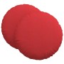 Cojines para asiento 2 pcs Rojo Ø80 x 29 cm tela en Decoración | Comprar online en Foru.es