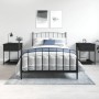 Mesitas de noche 2 uds madera de ingeniería negro 44x45x58 cm de vidaXL, Mesitas de noche - Ref: Foro24-825844, Precio: 74,32...