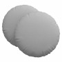 Cojines para asiento 2 pcs Gris Nube Ø80 x 29 cm tela en Decoración | Comprar online en Foru.es