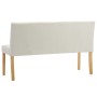 Banco de terciopelo crema 140 cm de vidaXL, Bancos para recibidores y almacenamiento - Ref: Foro24-288577, Precio: 259,50 €, ...