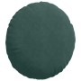 Cojines para asiento 2 pcs Verde oscuro Ø 80 x 29 cm Terciopelo en Decoración | Comprar online en Foru.es