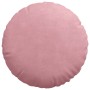 Cojines para asiento 2 pcs Rosa Ø 80 x 29 cm Terciopelo en Decoración | Comprar online en Foru.es