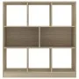 Estantería madera contrachapada color roble 97,5x29,5x100 cm de vidaXL, Librerías y estanterías - Ref: Foro24-800174, Precio:...