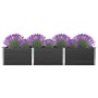Arriate de jardín WPC gris 300x100x54 cm de vidaXL, Maceteros y jardineras - Ref: Foro24-318101, Precio: 483,94 €, Descuento: %