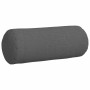 Cojines Bolster 2 pcs Gris oscuro Ø 15 x 40 cm tela en Decoración | Comprar online en Foru.es