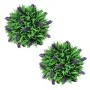 Juego de 2 bolas de boj artificial con lavanda 28 cm de vidaXL, Flora artificial - Ref: Foro24-41623, Precio: 35,42 €, Descue...