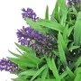 Set of 2 artificial boxwood balls with lavender 28 cm by vidaXL, artificial flora - Ref: Foro24-41623, Price: 35,42 €, Discou...
