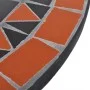 Mesa de bistro terraza mosaico terracota y blanco 60 cm de vidaXL, Mesas de jardín - Ref: Foro24-41534, Precio: 88,46 €, Desc...