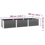 Arriate de jardín WPC gris 300x100x54 cm de vidaXL, Maceteros y jardineras - Ref: Foro24-318101, Precio: 483,94 €, Descuento: %