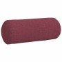 Cojines Bolster 2 pcs Rojo vino Ø 15 x 40 cm tela en Decoración | Comprar online en Foru.es
