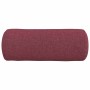 Cojines Bolster 2 pcs Rojo vino Ø 15 x 40 cm tela en Decoración | Comprar online en Foru.es
