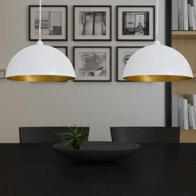 Deckenleuchte 2 Stück weiß halbkugelförmig höhenverstellbar von vidaXL, Lampen - Ref: Foro24-241114, Preis: 58,61 €, Rabatt: %