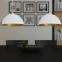 Ceiling lamp 2 pcs white hemispherical adjustable height by vidaXL, Lamps - Ref: Foro24-241114, Price: 58,61 €, Discount: %