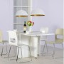 Lámpara de techo 2 uds altura ajustable semiesférica blanca de vidaXL, Lámparas - Ref: Foro24-241114, Precio: 59,56 €, Descue...