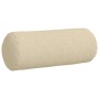 Cojines Bolster 2 pcs Crema Ø 15 x 40 cm tela en Decoración | Comprar online en Foru.es