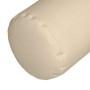 Cojines Bolster 2 pcs Crema Ø 15 x 40 cm tela en Decoración | Comprar online en Foru.es