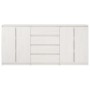 Armario auxiliar 3 unidades madera maciza de pino blanco de vidaXL, Aparadores - Ref: Foro24-3094813, Precio: 295,62 €, Descu...
