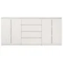 Armario auxiliar 3 unidades madera maciza de pino blanco de vidaXL, Aparadores - Ref: Foro24-3094813, Precio: 319,29 €, Descu...