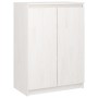 Armario auxiliar 3 unidades madera maciza de pino blanco de vidaXL, Aparadores - Ref: Foro24-3094813, Precio: 295,62 €, Descu...