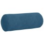 Cojines Bolster 2 pcs Azul Ø 15 x 40 cm Tela de pana en Decoración | Comprar online en Foru.es