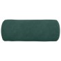 Cojines Bolster 2 pcs Verde oscuro Ø 15 x 40 cm Tela de pana en Decoración | Comprar online en Foru.es