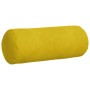 Cojines Bolster 2 pcs Amarillo Ø 15 x 40 cm Tela de pana en Decoración | Comprar online en Foru.es