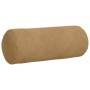 Cojines Bolster 2 pcs Marrón Ø 15 x 40 cm Tela de pana en Decoración | Comprar online en Foru.es