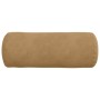 Cojines Bolster 2 pcs Marrón Ø 15 x 40 cm Tela de pana en Decoración | Comprar online en Foru.es
