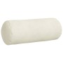 Cojines Bolster 2 pcs Crema Ø 15 x 40 cm Tela de pana en Decoración | Comprar online en Foru.es