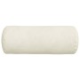 Cojines Bolster 2 pcs Crema Ø 15 x 40 cm Tela de pana en Decoración | Comprar online en Foru.es