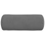 Cojines Bolster 2 pcs Gris oscuro Ø 15 x 40 cm en Decoración | Comprar online en Foru.es
