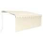 Toldo retráctil manual con persiana color crema 3x2,5 m en Toldos | Comprar online en Foru.es