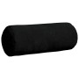 Cojines Bolster 2 pcs Negro Ø 15 x 40 cm Tela de microfibra en Decoración | Comprar online en Foru.es