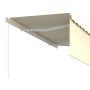 Toldo retráctil manual con persiana color crema 3x2,5 m en Toldos | Comprar online en Foru.es