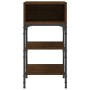 Mesita noche 2 uds madera ingeniería marrón roble 35x34,5x70 cm de vidaXL, Mesitas de noche - Ref: Foro24-825892, Precio: 42,...