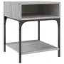 Bedside table 2 units engineered wood Sonoma gray 40x41x50 cm by vidaXL, Nightstands - Ref: Foro24-825880, Price: 54,56 €, Di...
