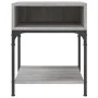 Bedside table 2 units engineered wood Sonoma gray 40x41x50 cm by vidaXL, Nightstands - Ref: Foro24-825880, Price: 54,56 €, Di...