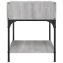 Bedside table 2 units engineered wood Sonoma gray 40x41x50 cm by vidaXL, Nightstands - Ref: Foro24-825880, Price: 54,56 €, Di...