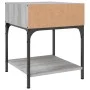 Bedside table 2 units engineered wood Sonoma gray 40x41x50 cm by vidaXL, Nightstands - Ref: Foro24-825880, Price: 54,56 €, Di...