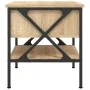 Sonoma oak engineered wood bedside table 40x42x45 cm by vidaXL, Nightstands - Ref: Foro24-825955, Price: 49,66 €, Discount: %