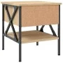 Sonoma oak engineered wood bedside table 40x42x45 cm by vidaXL, Nightstands - Ref: Foro24-825955, Price: 49,66 €, Discount: %
