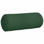 Cojines Bolster 2 pcs Verde oscuro Ø 15 x 40 cm Tela de pana en Decoración | Comprar online en Foru.es