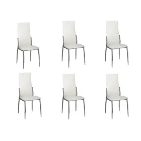 Esszimmerstühle 6 Einheiten aus weißem Kunstleder von vidaXL, Essstühle - Ref: Foro24-160258, Preis: 292,11 €, Rabatt: %