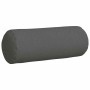 Cojines Bolster 2 pcs Gris oscuro Ø 25 x 70 cm tela en Decoración | Comprar online en Foru.es