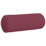 Cojines Bolster 2 pcs Rojo vino Ø 25 x 70 cm tela en Decoración | Comprar online en Foru.es