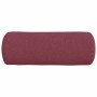 Cojines Bolster 2 pcs Rojo vino Ø 25 x 70 cm tela en Decoración | Comprar online en Foru.es
