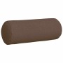 Cojines Bolster 2 pcs Marrón Ø 25 x 70 cm tela en Decoración | Comprar online en Foru.es