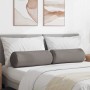 Cojines Bolster 2 pcs Taupé Ø 25 x 70 cm tela en Decoración | Comprar online en Foru.es